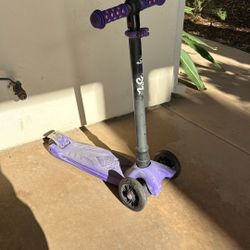 Toddlers Purple La scoota Scooter 