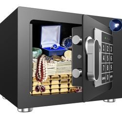 Small Home Safe -Electronic Keypad Lock Security Box 