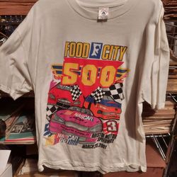 Vintage Nascar 2001 Food City 500 Shirt