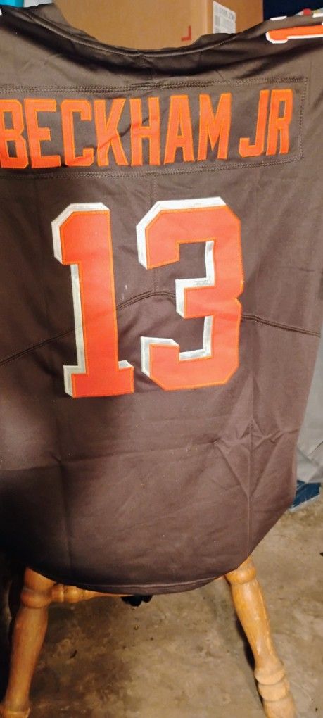 Cleveland Brown Beckham Jr. Official NFL Players Jersey