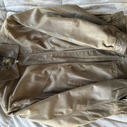 V2 Leather Jacket by Versace 