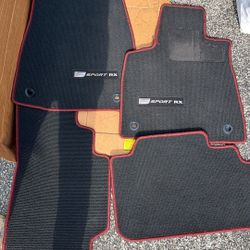 Carpet Floor Mats Black With Red Serging-Lexus RX 350(PT(contact info removed)1-22)