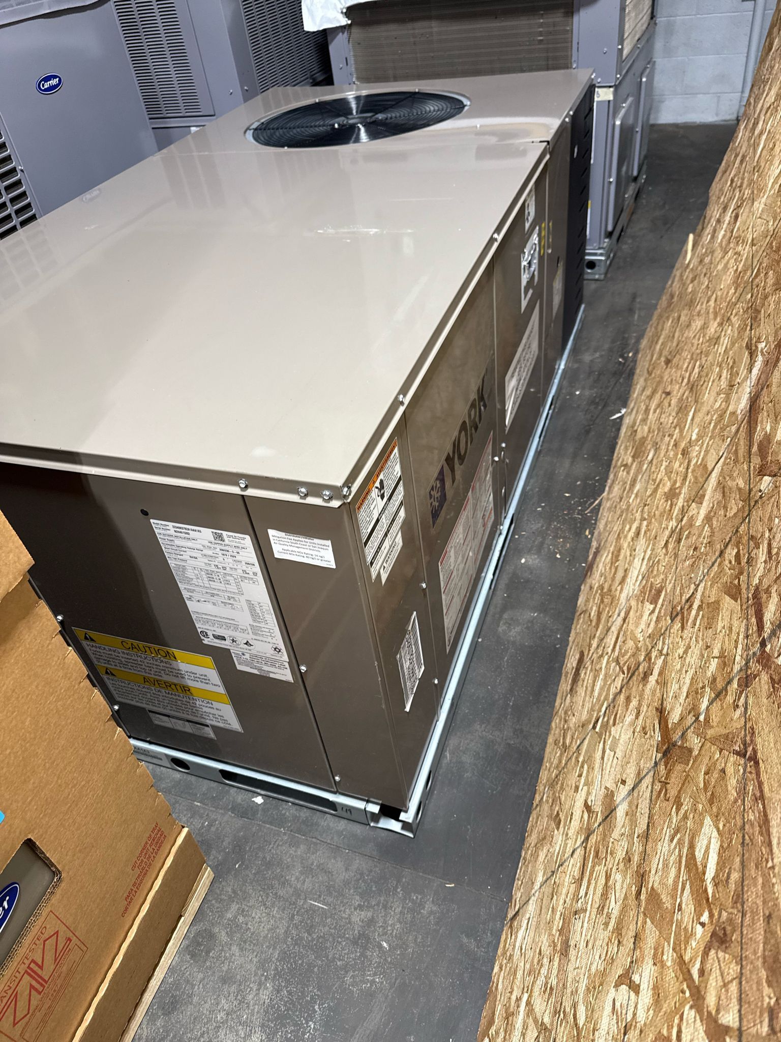 4 Ton 3ph 230 Volt Commercial Package Unit.