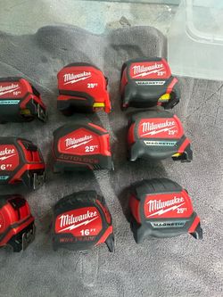 Milwaukee tape measures