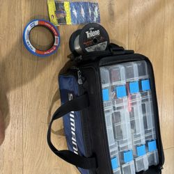 Shimano Fishing Tackle Box Full Of Tackle 