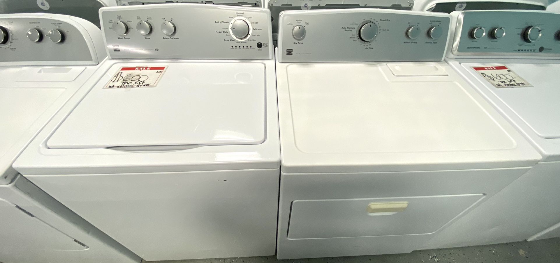 Kenmore *used* Top Load Set washer Set W/Electric Dryer + 20% Discount 