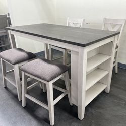 Dining Table & Chairs Set