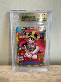 One Piece Monkey D. Luffy P-110 BGS 10
