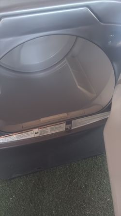 Bonita secadora de gas