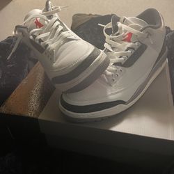 Jordan 3 retro Cement Grey