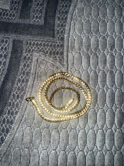 14kt GOLD PLATED rope chain