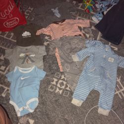Baby Boy clothes, bag of seven items