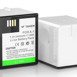 Taken Replacement Batteries Compatible with Arlo Pro/Arlo Pro 2, 2 Pack Upgrade 7.2V Lithium Batteries (NOT Compatible with Arlo Ultra 2, Arlo Pro 3)