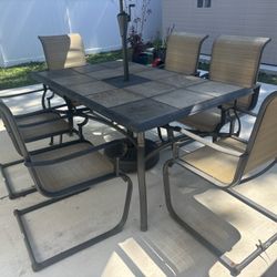 Outdoor Dinning Table. 
