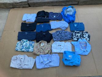 A Variety Of Men's Extra Large XL Shirts