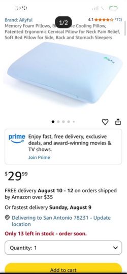Ailyful Memory Foam Pillow
