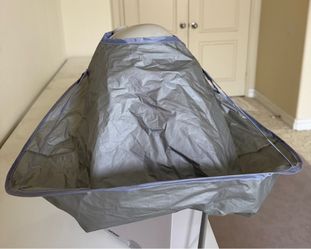 Home Hair Cut Saver - Collecting Hairs When Cutting Hairs. Foldable & Washable