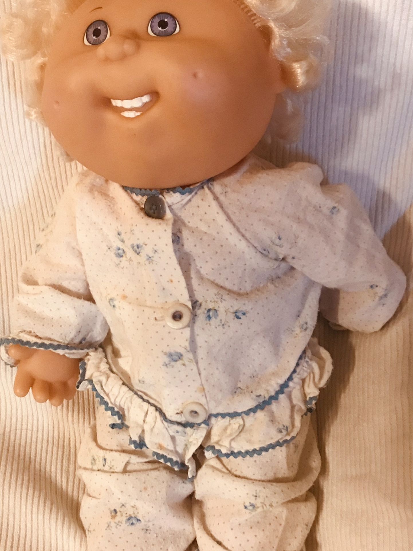 Blonde Cabbage Patch Baby Doll