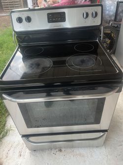 Electric stove.