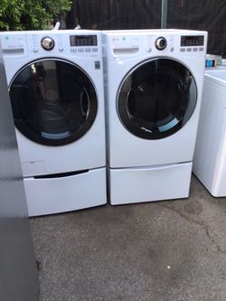 Set washer and dryer gas