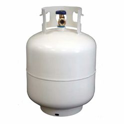 Used FULL 20 lb Steel Propane Tank