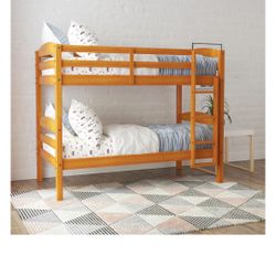 Twin Over Twin Bunk Bed 