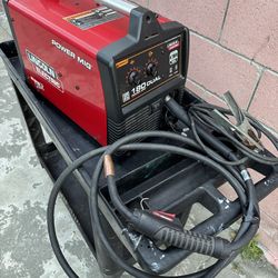 Lincoln 180 dual power mig welder 120/240v for parts .. I don’t know was wrong with it .. the roller that pulls out the wire doesn’t work  sell as is