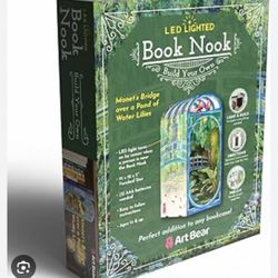 Monet DIY Book Nook Kit, Diorama Kit, 