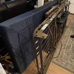 Semi Electric Home Care Bed With Mattress 