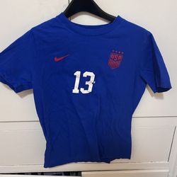 Alexandra Morgan Girls Size Large Shirt 