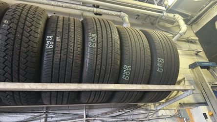 2 Used Tires 255/55/20