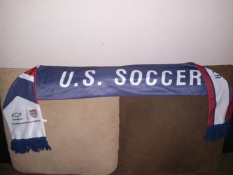 U. S.  Soccer Scarf Excellent Condition USA