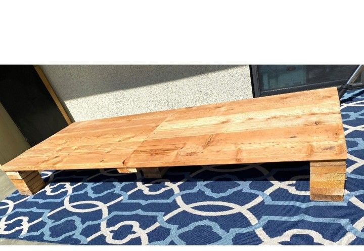 Premium wood Low Bench