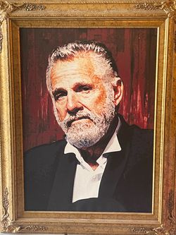 Collectible Painting /Print limited edition “The most interesting man in the world “