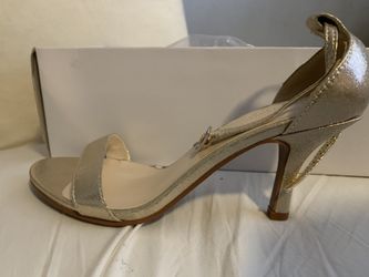 Gold High Heels