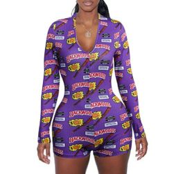 Women V-Neck One Piece Bodysuit Rompers