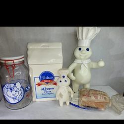 PILLSBURY DOUGHBOY FIGURE Statue bundle vintage