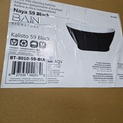 Freestanding Bathtub 59"