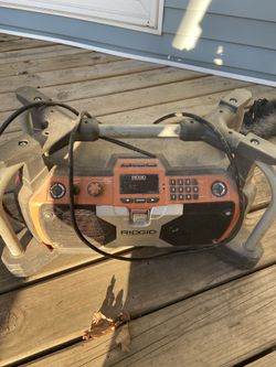 Rigid Work Radio With iPod Connection 