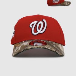 New Era Washington National RealTree Visor SnapBack 