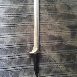 Realistic Hard Foam Medieval Knight Sword 38 Inches long