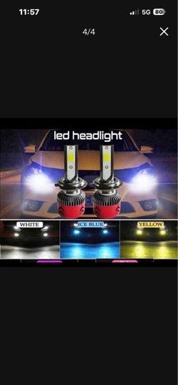 LED Bright White Bulb Upgrade 6000k 8000k 3k H11/h9/h8/h1/ Luces Blanco & Azul 8000k 9005 ,h3