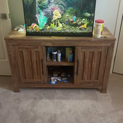 Fish Tank And Stand 37 Gallon Aquarium 