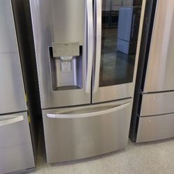 LG INSTAVIEW FRENCH DOOR 27 CB FT OPEN BOX ITEM TN
