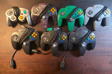 Nintendo Gamecube Nintendo 64 N64 Video Game Controllers Original Authentic