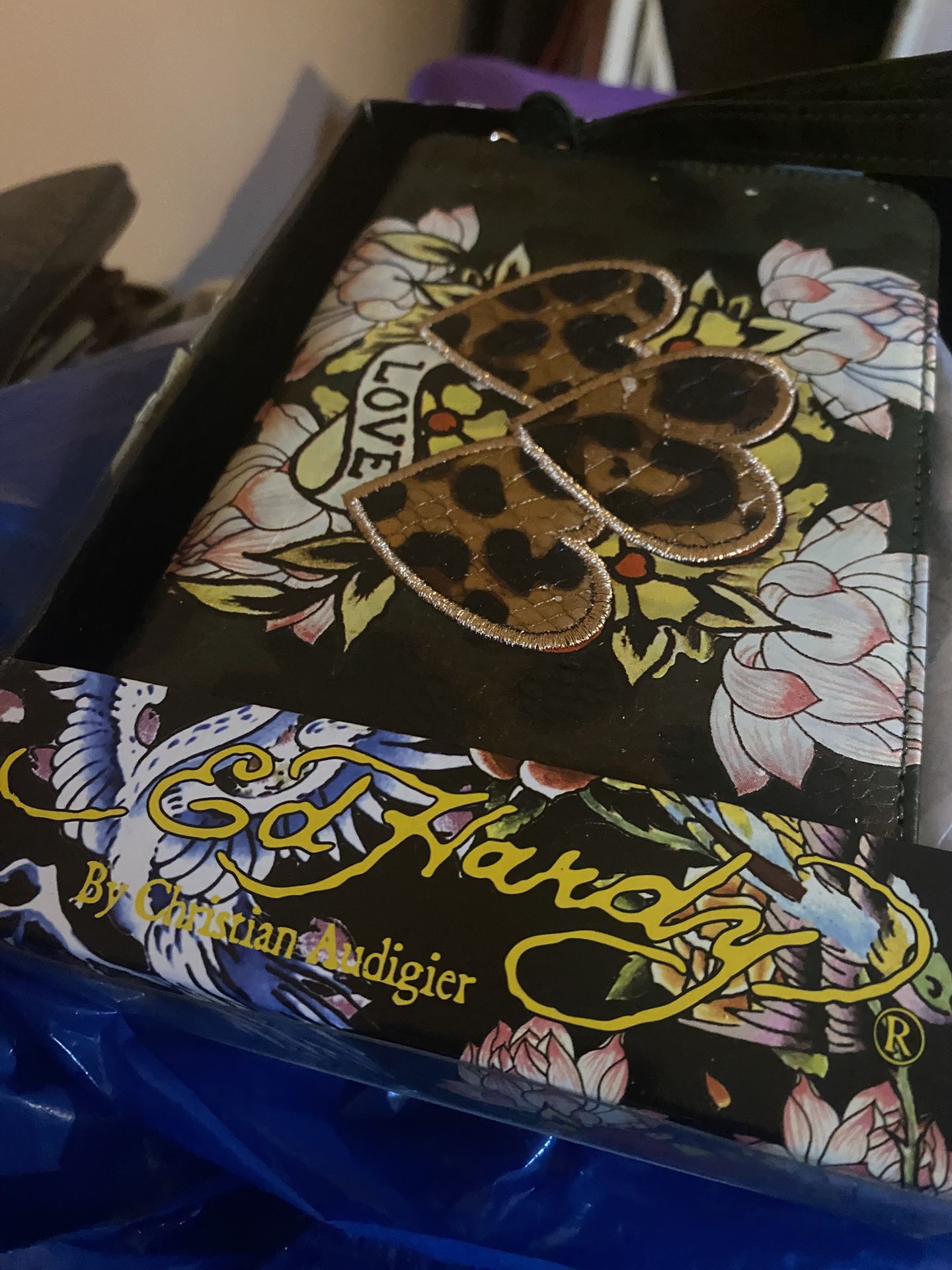 New Women Wallet Ed Hardy