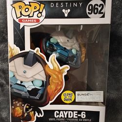 Cayde-6 #962 Glow In The Dark Funko Exclusive To Bungie Store