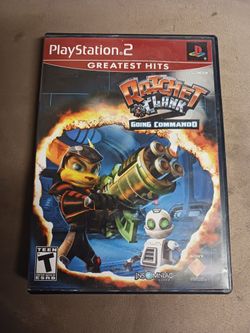 RATCHET & CLANK GOING COMMANDO PS2 GAME