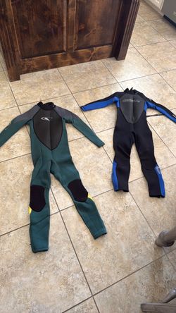 O’Neil kids wetsuits size 12 and 10