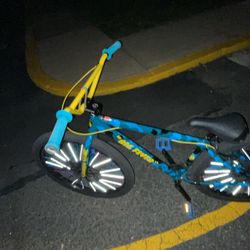 SE Bikes / City Grounds Big Flyer Green Aqua Camo Volt Green 